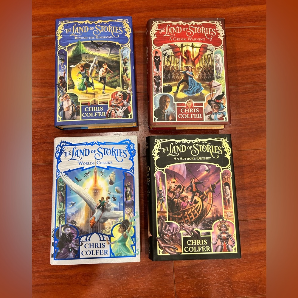 The Land of Stories - hardcover books